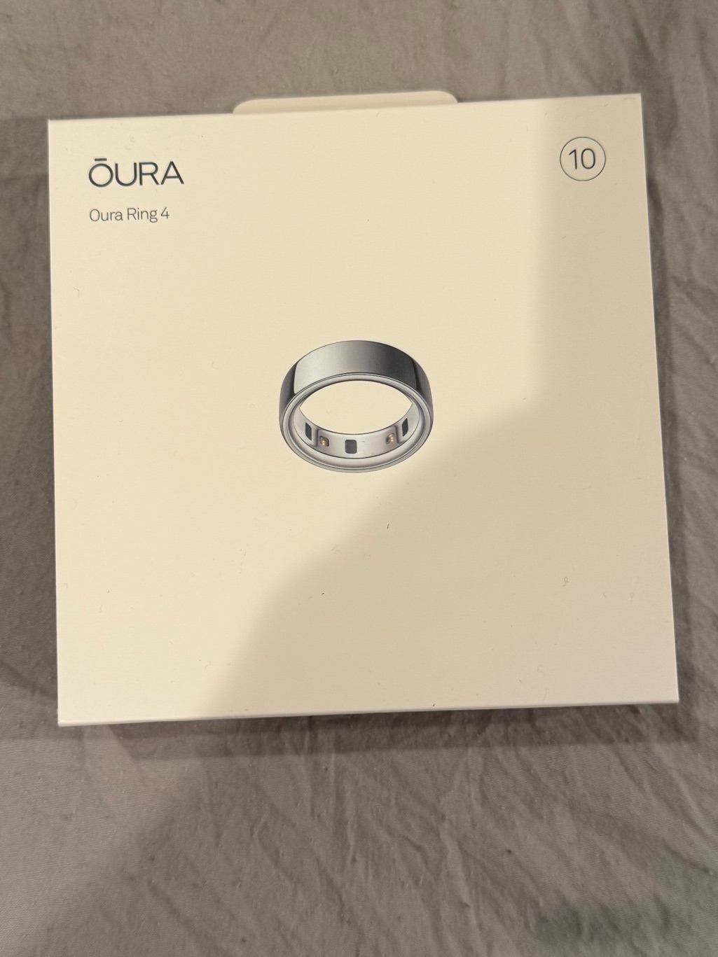 Oura Ring 4 Smart Ring Silver